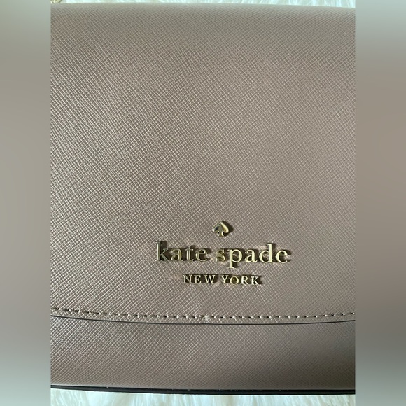 Brown/Tan Kate Spade Convertible Crossbody Bag - Picture 3 of 3
